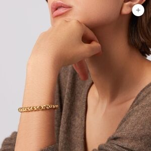 Jenny Bird "Rizzo "Gold Chain Bracelet